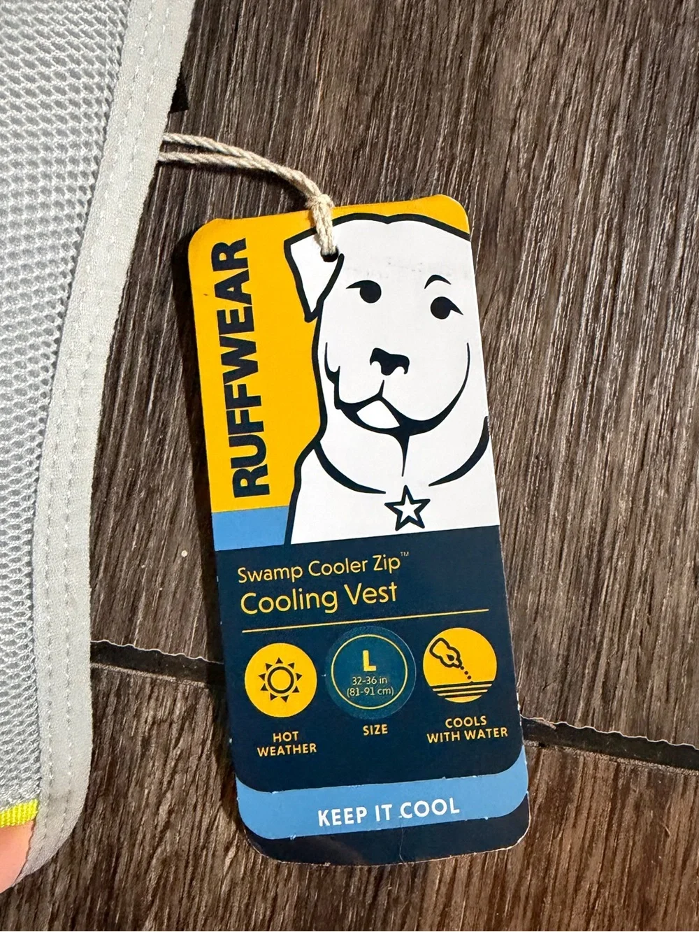 Ruffwear Swamp Cooler Zip, Cooling Vest